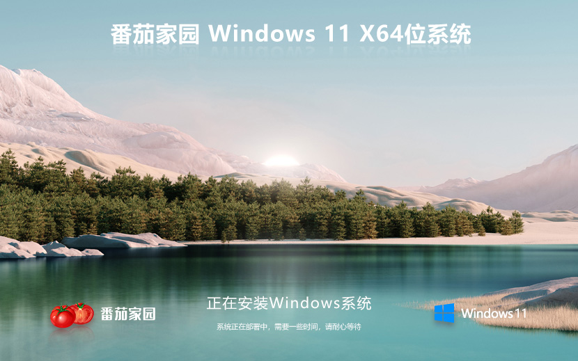 番茄花園x64旗艦版 Ghost鏡像下載 免激活工具 Windows11重裝版下載